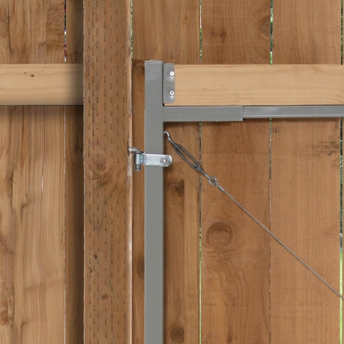 Adjust-A-Gate Steel Frame Gate Building Kit, 36"-72" Wide Opening Up To 6' High