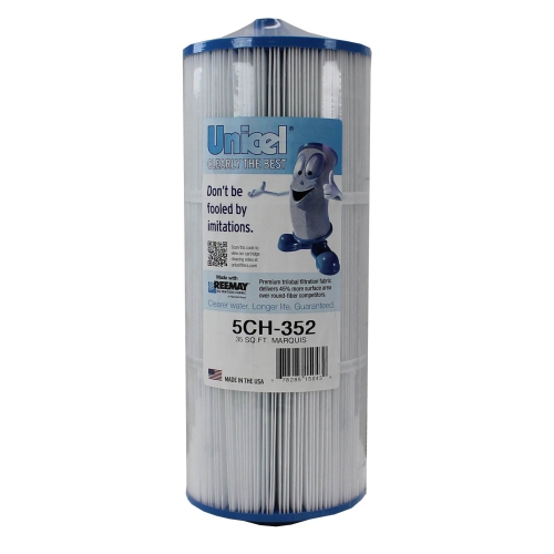 Unicel 5CH-352 Replacement 35 SqFt Filter Cartridge for Spa, 151 Pleats