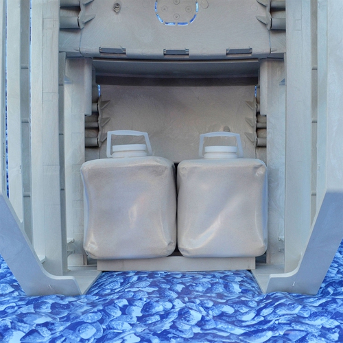 Accès principal 200888 ancrage universel, poids au sable et échelle de piscine