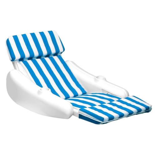 Swimline SunChaser Swimming Pool Padded Floating Luxury Chair Lounger