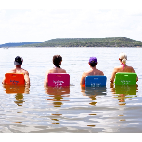 TRC Recreation Lazy Bunz Foam Water Saddle Swimming Pool Float, Blue