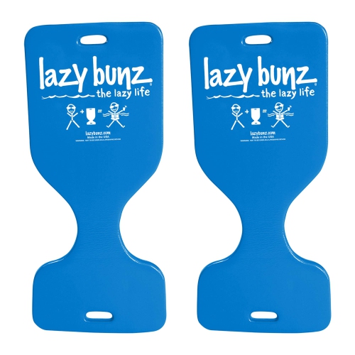 TRC Recreation Lazy Bunz Foam Water Saddle Swimming Pool Float, Blue
