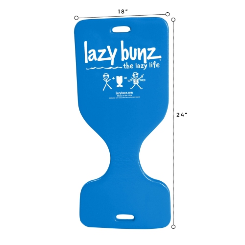 TRC Recreation Lazy Bunz Foam Water Saddle Swimming Pool Float, Blue