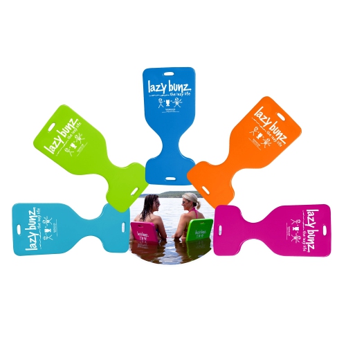 TRC Recreation Lazy Bunz Foam Water Saddle Swimming Pool Float, Blue