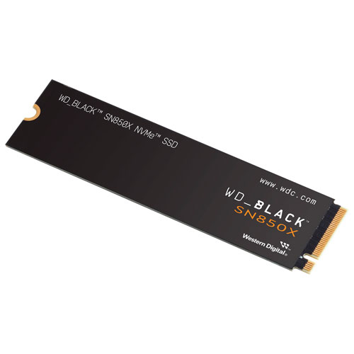 Disque SSD interne SN850X 8TB NVMe PCI-e de 1 To WD_BLACK (WDBB9G0080BNC-WRSN)