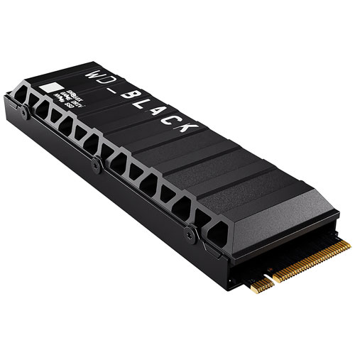 Disque SSD interne NVMe PCI-e 8 To WD_BLACK SN850X avec dissipateur thermique