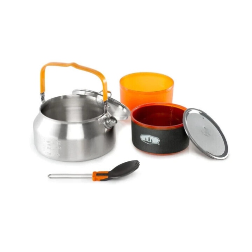 Image 1 de 5.. GSI Outdoors | Glacier Statut Ketalist Camping Cookset Teapots Kettle Outdoor