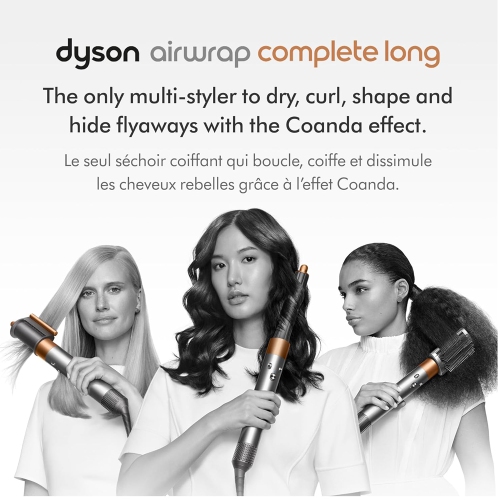 Remis à neuf excellent - Airwrap Styler Complete long - nickel/cuivre