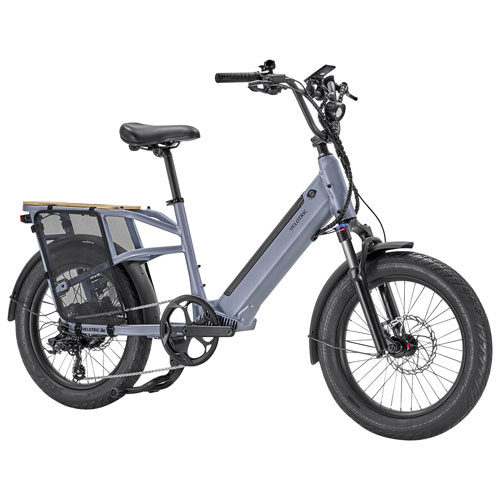 Vélo de ville électrique Go 1 de Velotric - Gris indigo