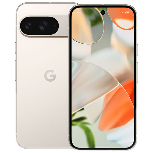 Pixel 9 de 256 Go de Google avec Bell - Porcelaine - Financement mensuel