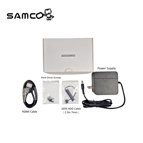 Samco GT01-760 Mini Desktop PC Intel Core 11th Gen i7-11390H 16GB RAM 512GB SSD Wi-Fi 6 BT 5.0 Windows 11 Pro
