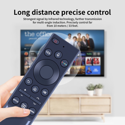BN59-01363L Replacement Remote Control for Samsung Smart TVs Compatible with Neo QLED, The Frame and Crystal UHD Series