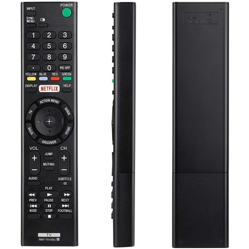 RMT-TX100U Remote Control Replaceable for SONY LED HD TV KDL-50W800C KDL-55W800C KDL-65W850C XBR-75X850C