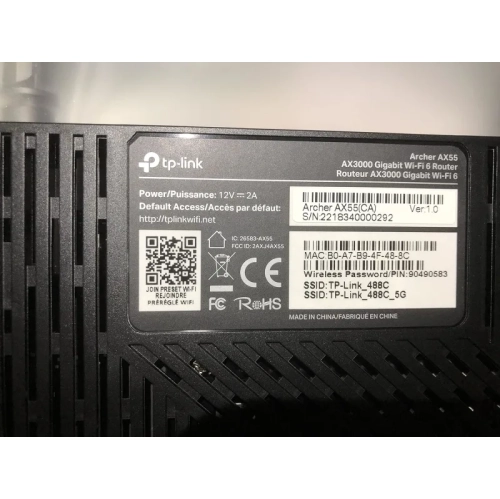 TP-Link AX3000 WiFi 6 Smart Router – 802.11ax Wireless, Gigabit Internet, Dual Band, OFDMA, MU-MIMO, OneMesh Compatible