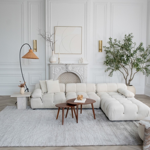 Rug Branch Casa Boho Abstract Indoor Area Rug, Grey