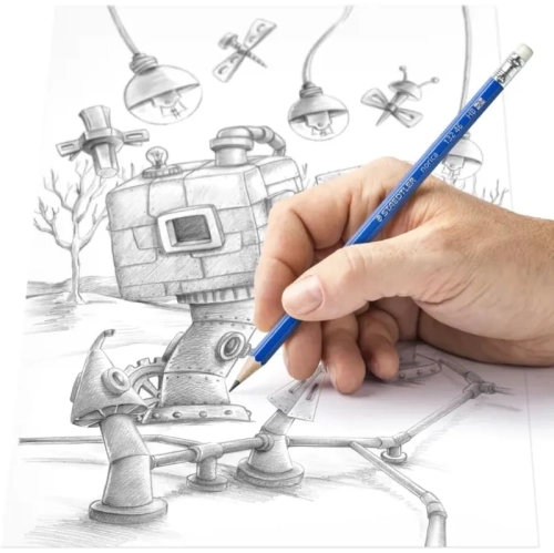 Staedtler Norica HB2 Premium Pencils - 18 Pack - Special Lead Quality