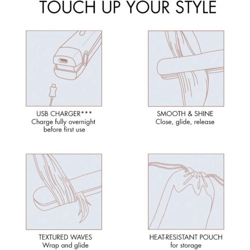 Fer plat sans fil en céramique Unbound Petite de Conair no CR310C