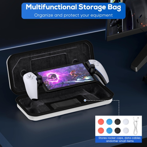 Étui de transport pour PlayStation Portal, sac de transport rigide portatif pour Portail PS5, étui de transport protection complète accessoires pour