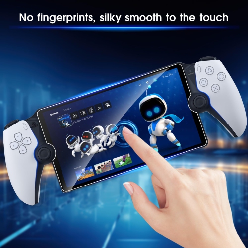 3 Packs Screen Protector Tempered Glass for PlayStation Portal Remote Player 8 inch 2023, Transparent HD Clear Anti-Scratch Screen Protector