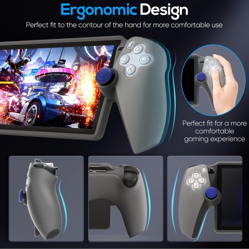 Étui de protection pour portail PlayStation, étui souple en silicone avec protection complète et accessoires antidérapants pour télécommande Portal