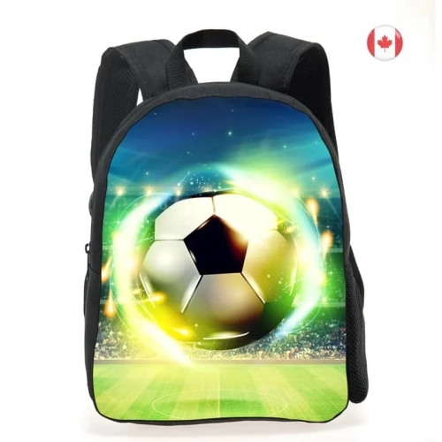 CUTEBAGS  Cute Printed Backpack - School Soccer Back Pack for Kids, Girls & Boys Bag