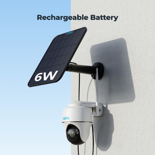 Reolink 4K Pan & Tilt Wireless WiFi Seucrity Camera, Battery/Solar Powered, 5/2.4 GHz Dual-Band WiFi, Two Way Audio, Argus PT Ultra