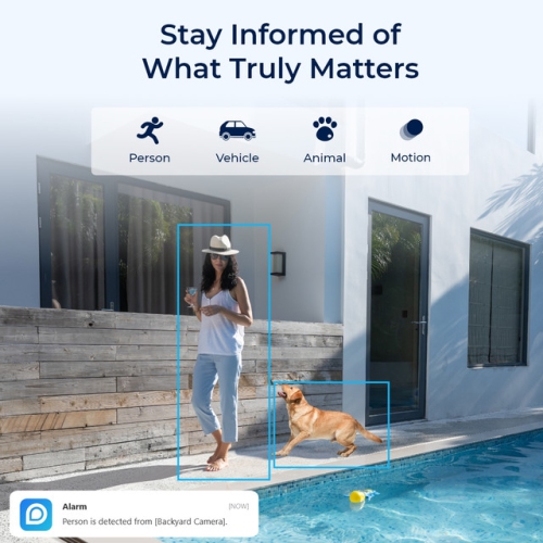 Reolink 4K Pan & Tilt Wireless WiFi Seucrity Camera, Battery/Solar Powered, 5/2.4 GHz Dual-Band WiFi, Two Way Audio, Argus PT Ultra