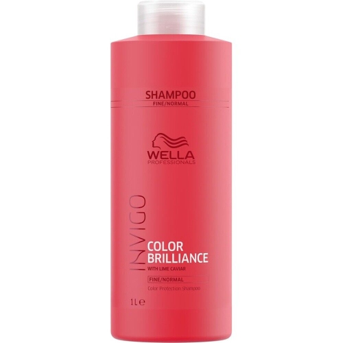 Wella INVIGO Brilliance Shampoo for Fine/Normal Hair - 33.8oz Liter