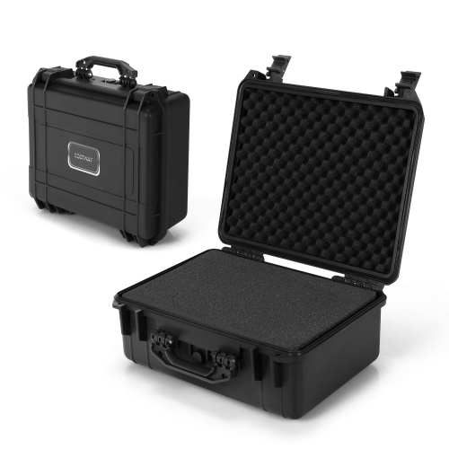 COSTWAY  13.5-Inch Multi-Purpose Hard Case Camera Carrying Box W/customizable Foam Ip66 Waterproof