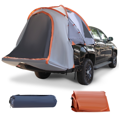 Costway 5' -5.2' Compact Short Bed Truck Tent Portable Pickup Carry Bag Outdoor Travel