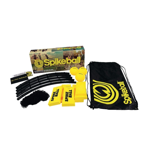 Spikeball Outdoor Portable Game Set, 4-pc, with Storage Bag, All Ages
