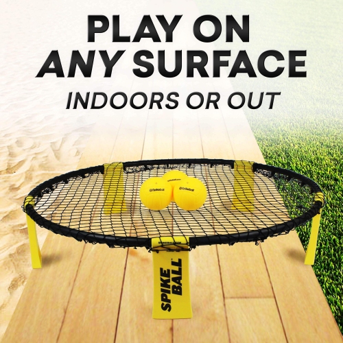 Spikeball Outdoor Portable Game Set, 4-pc, with Storage Bag, All Ages