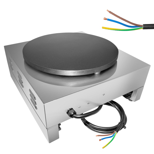 GR-DE1 Pancake Maker | Commercial Electric Crepe Machine | Stainless Steel | 110V