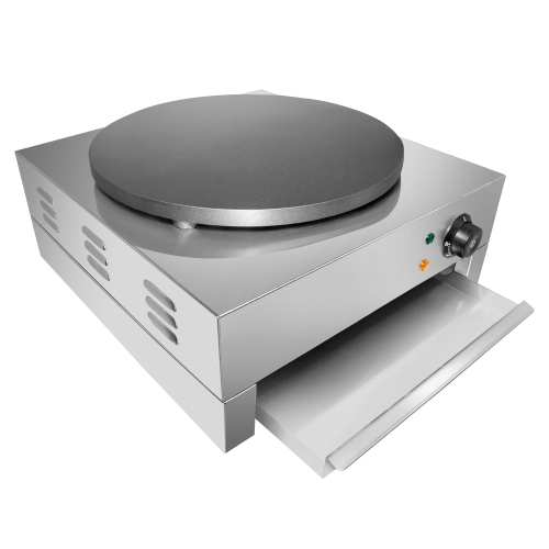 GR-DE1 Pancake Maker | Commercial Electric Crepe Machine | Stainless Steel | 110V