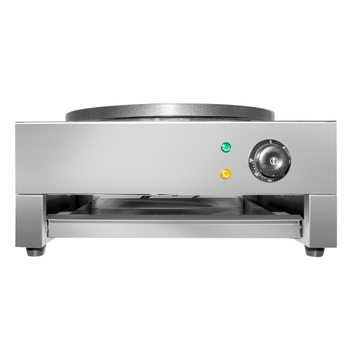 GR-DE1 Pancake Maker | Commercial Electric Crepe Machine | Stainless Steel | 110V