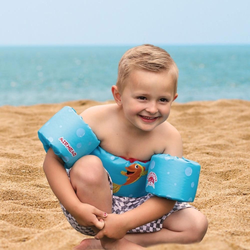 AIRHEAD  Water Otter Elite Kids Child Life Jacket Vest With Arm Bands, Scuba