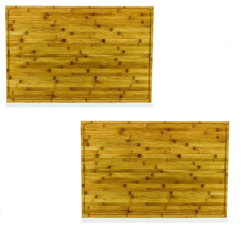 Surface de travail en bambou rainuré à 4 brûleurs avec pattes ajustables CAMCO