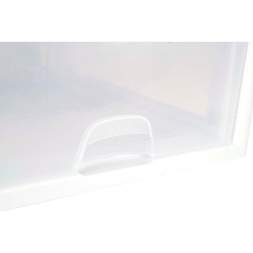 Sterilite 16 Qt Single Box Modular Stacking Storage Drawer Container