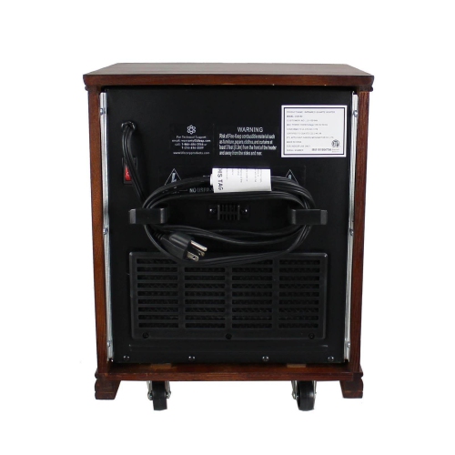 Lifesmart 4 Element 1500W Electric Infrared Quartz Indoor Space Heater,