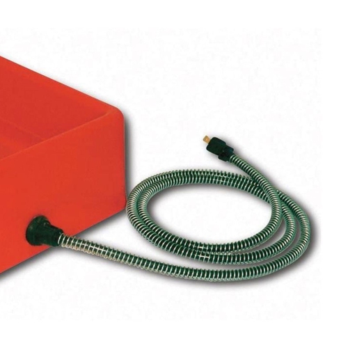 Farm Innovators 1.25 Gallon 60W Electric Heated Pet Water Bowl, Red