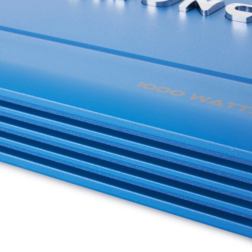 Crunch PowerDriveX 1000 Watt 4 Channel Blue A/B Car Stereo Amplifier