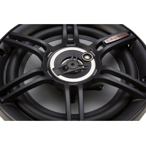 Crunch CS-653 300 Watts 6.5-Inch 3-Way 4 Ohms Steel Basket CS Speakers