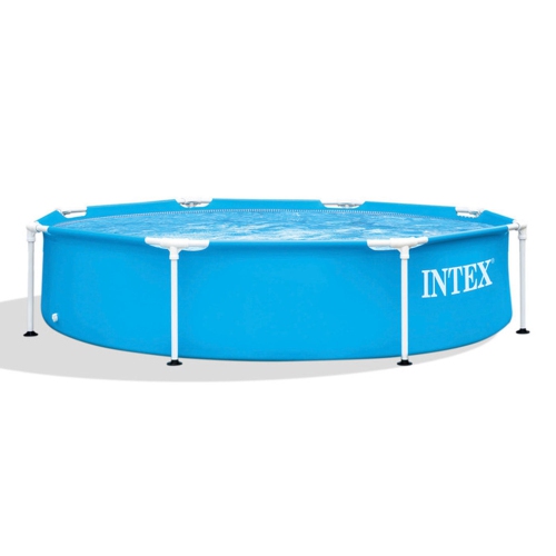 Piscine Intex à cadre en acier durable, résistant à la rouille, 28205EH 8 pi x 20 po