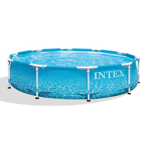 Piscine hors-terre en acier Intex de 28206EH 10 pi x 30 po avec cadre en métal