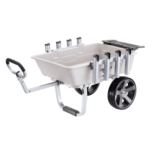 GORILLA CARTS  200 Pound Capacity Heavy Duty Poly Fish And Marine Utility Cart LOVE