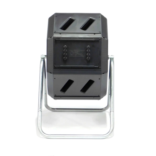 FCMP – bac à déchets d’extérieur moulé par culbutage de 22,5 gallons avec trous d’aération, noir