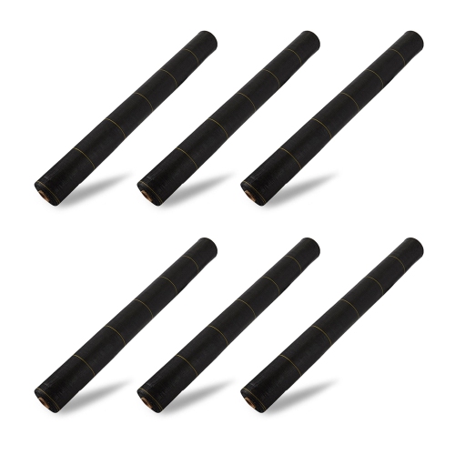 DeWitt Sunbelt Woven Weed Barrier Landscape Fabric, 6 Foot x 300 Foot