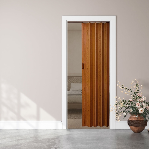 LTL Home Products – porte pliante en accordéon Oakmont OK4880PC, 48 x 80 po, pacane