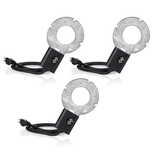 Farm Innovators C-500 Submergible Cast Aluminum Utility De-Icer for Farm, 3 Pack