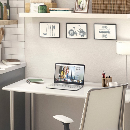 HP - 15.6" Micro-edge IPS Touch-Screen Laptop - Intel Core i3 1215u- 8GB Memory - 128GB SSD - Natural Silver - Windows 11 Home S mode - Intel UHD